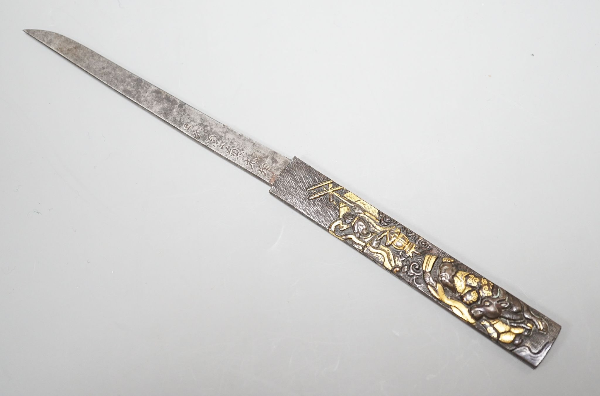 A Japanese Kozuka, 19.5cm